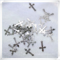 Fashional Small Crosses Alloy Catholic Jesus Crucifix Pendants (IO-ap184)